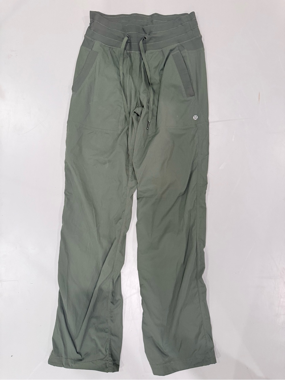 Green dance studio pants